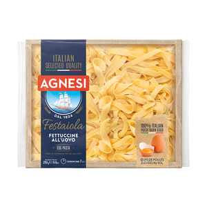 Agnesi 義大利鳥巢寬麵 250g